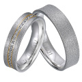 Mens Zircon 14K Plated Gold Ring Diamond Rings Jewelry Women